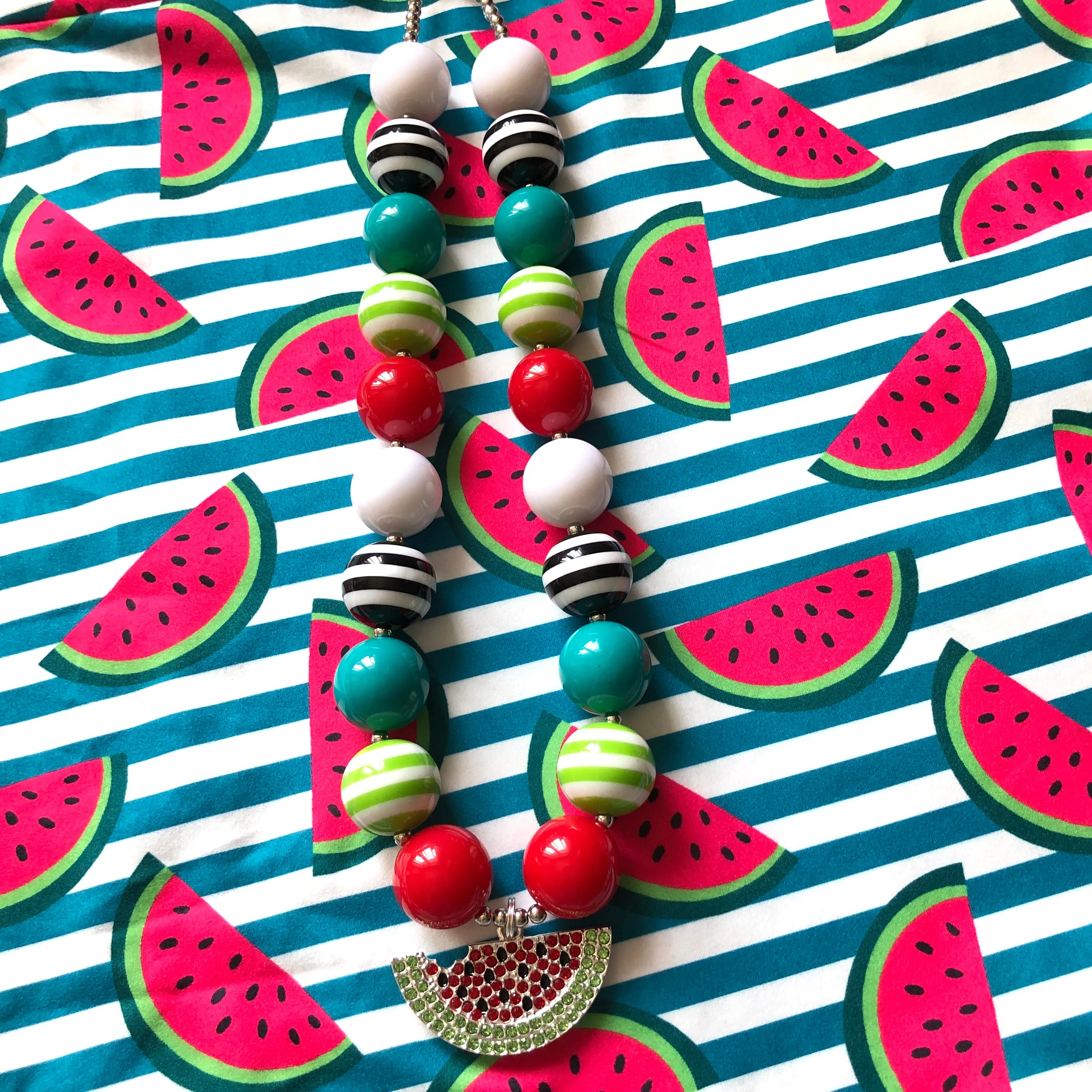 Watermelon twirl dress