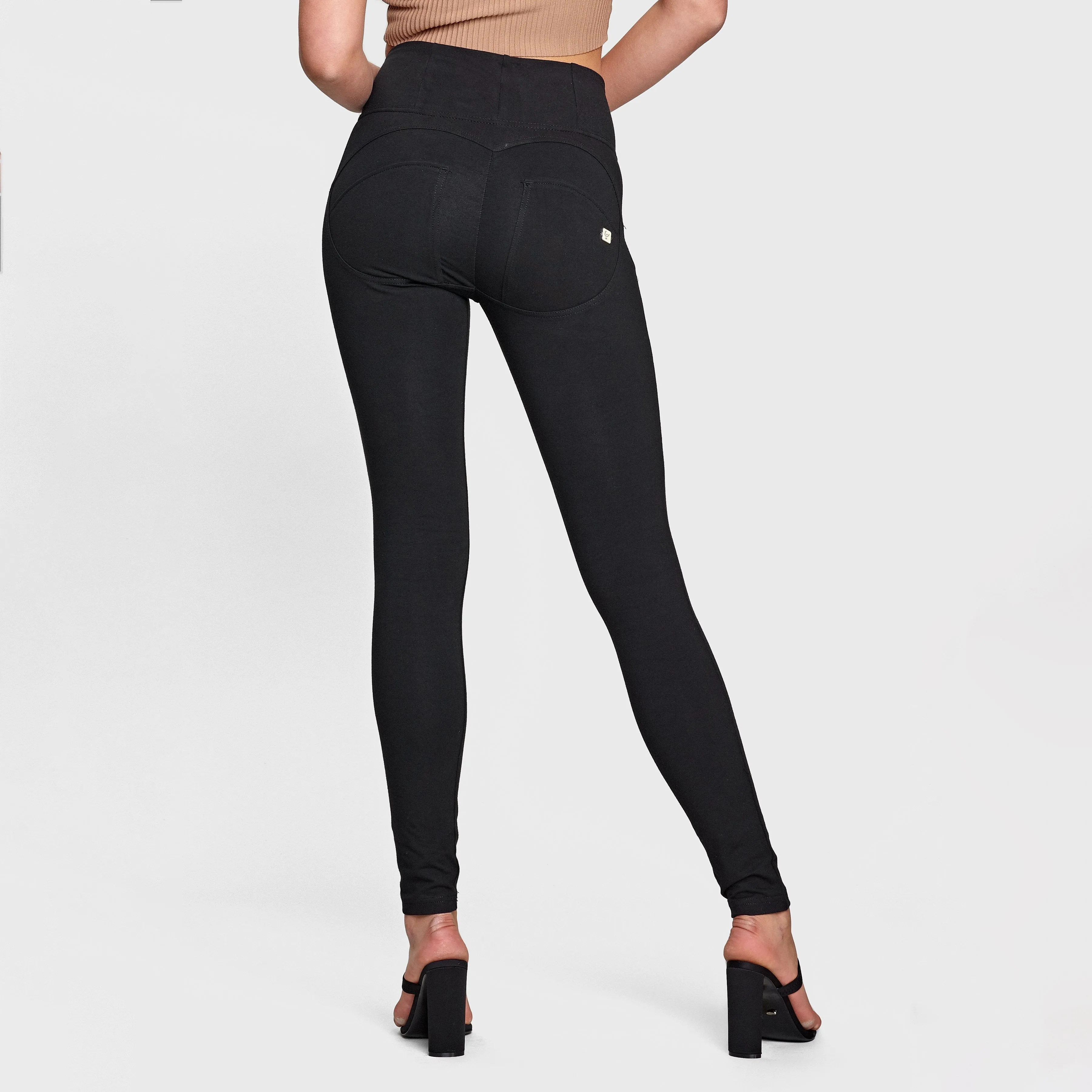 WR.UP® Fashion - High Waist - Full Length - Black